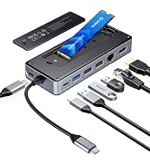 Amazon.co.jp: ORICO 20-in-1 USB-C ドッキングステーション 4画面対応